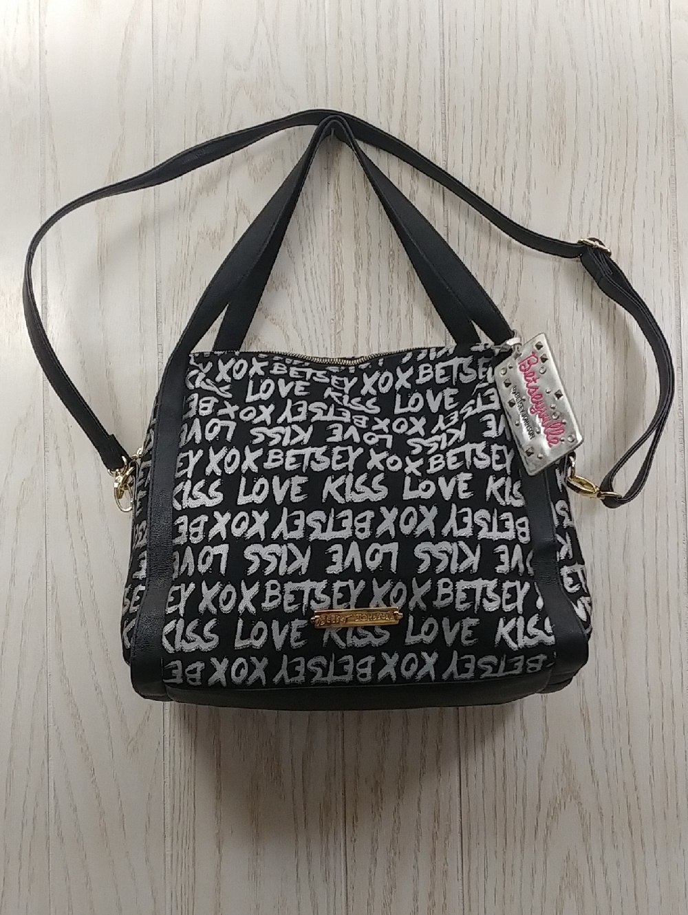 Betsey Johnson Jacquard Handbag